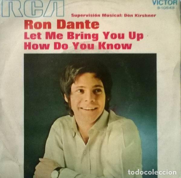 Dischi in vinile: Ron Dante &ndash; Let Me Bring You Up (Vinyl, RCA Victor 3-10543)