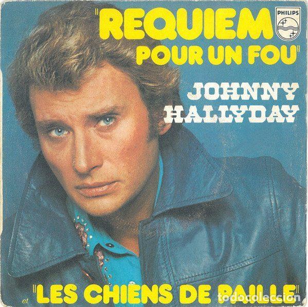 Disques de vinyle: Johnny Hallyday &ndash; Requiem Pour Un Fou (Vinyl, Philips 6042 122)