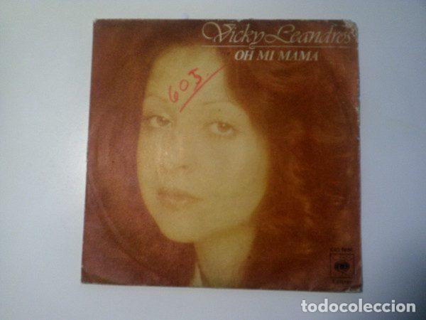 Discos de vinil: Vicky Leandros &ndash; Oh Mi Mama (Vinyl, CBS 6696)
