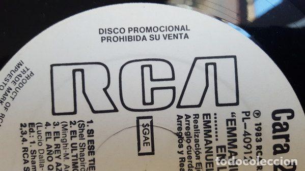 Discos de vinilo: Emmanuel &ndash; ... En La Soledad (Vinyl, RCA Victor PL-40912) - Foto 5