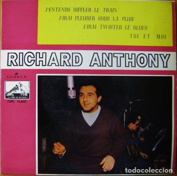 Disques de vinyle: Richard Anthony &ndash; J'Entends Siffler Le Train (Vinyl, La Voz De Su Amo 7EPL 13.847)