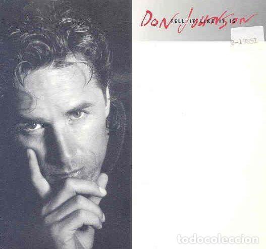 Dischi in vinile: Don Johnson &ndash; Tell It Like It Is (Vinyl, Epic ARIE 2196)