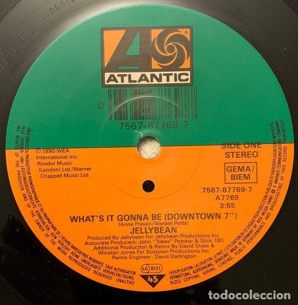 Vinyl records: Jellybean &ndash; What's It Gonna Be (Vinyl, Atlantic 7567-87769-7)