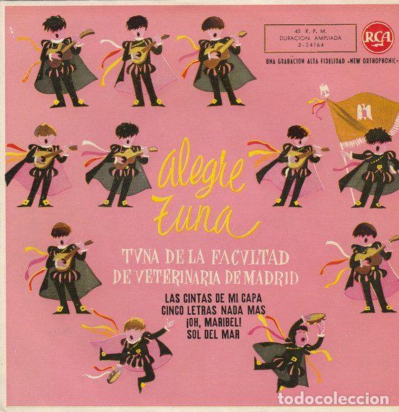 Disques de vinyle: Tuna De La Facultad De Veterinaria De Madrid &ndash; Las Cintas De Mi Capa / Cinco Letras Nada Mas /...