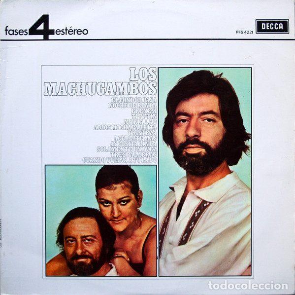 Discos de vinil: Los Machucambos &ndash; Los Machucambos (Vinyl, Decca PFS 4221)