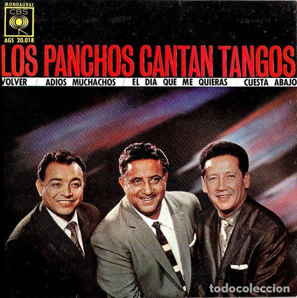 Vinyl-Schallplatten: Los Panchos &ndash; Cantan Tangos (Vinyl, CBS AGS 20018)