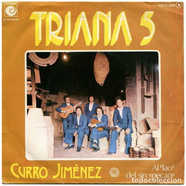 Vinyl records: Triana 5 &ndash; Curro Jim&eacute;nez (Vinyl, Novola OOX-360)