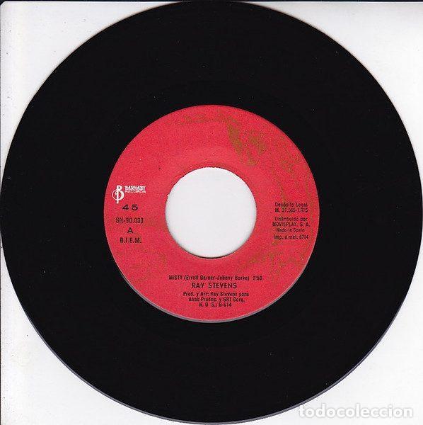 Discos de vinilo: Ray Stevens &ndash; Misty (Vinyl, Barnaby Records SN-90.033) - Foto 2