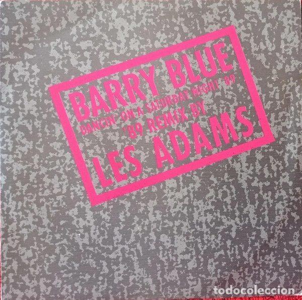 Vinyl records: Barry Blue &ndash; Dancin' On A Saturday Night '89 (Vinyl, CBS ARIC 2255)