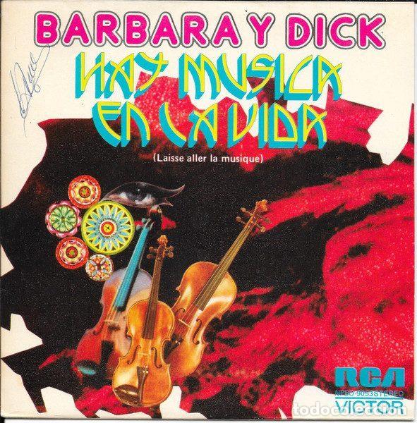 Dischi in vinile: Barbara Y Dick &ndash; Hay Musica En La Vida = Laisse Aller Le Musique (Vinyl, RCA Victor NPBO-9053)