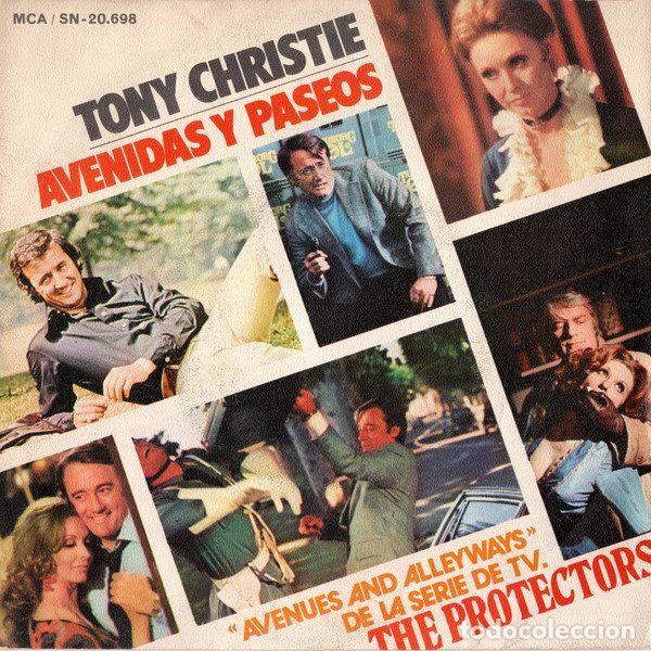 Disques de vinyle: Tony Christie &ndash; Avenidas Y Paseos = Avenues And Alleyways (De La Serie De TV &rdquo;The Protectors&rdquo;)...