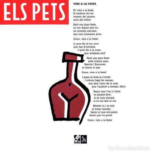 Vinyl-Schallplatten: Els Pets &ndash; Vine a la festa (Vinyl, DiscMedi Blau SDM 1023)