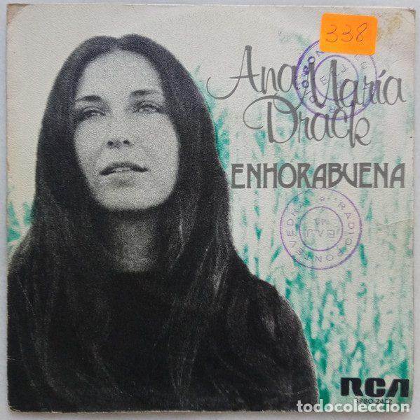 Disques de vinyle: Ana Mar&iacute;a Drack &ndash; Enhorabuena (Vinyl, RCA Victor SPBO-2422)