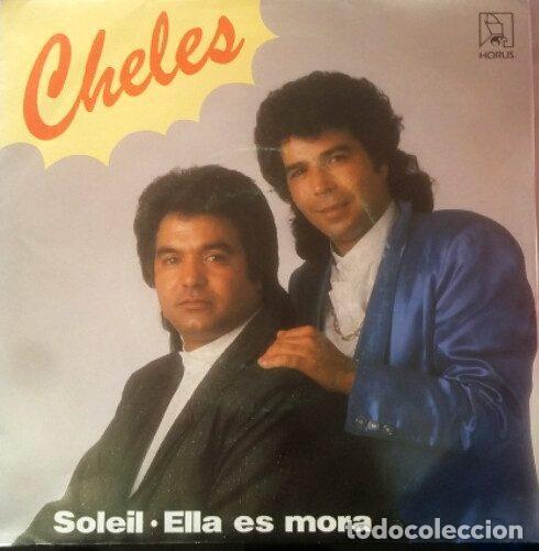 Disques de vinyle: Los Cheles &ndash; Soleil / Ella Es Mora (Vinyl, Horus 50.124)
