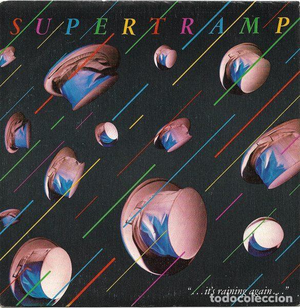 Discos de vinil: Supertramp &ndash; It's Raining Again (Vinyl, A&M Records AMS 9230)