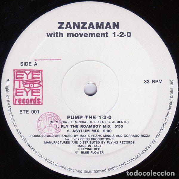 Discos de vinilo: Zanzaman &ndash; Pump The 1-2-0 (Vinyl, Eye To Eye Records ETE 001)