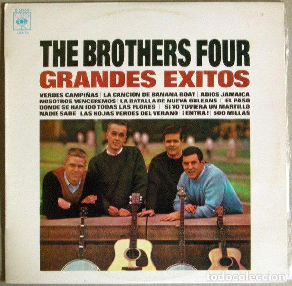 Discos de vinil: The Brothers Four &ndash; Grandes Exitos (Vinyl, CBS S 64860)