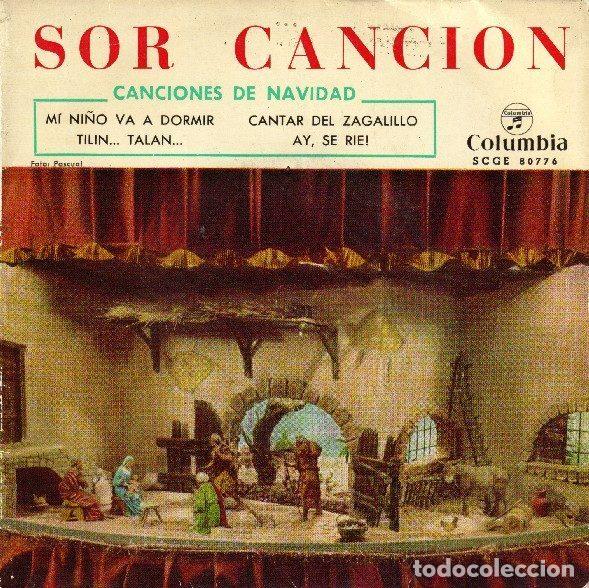 Disques de vinyle: Sor Canci&oacute;n &ndash; Canciones De Navidad (Vinyl, Columbia SCGE 80776)