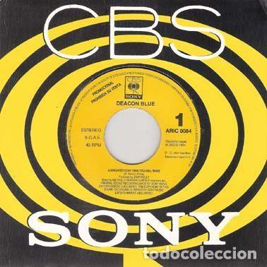 Disques de vinyle: Deacon Blue &ndash; A Brighter Star Than You Will Shine (Vinyl, CBS/Sony ARIC 0084)