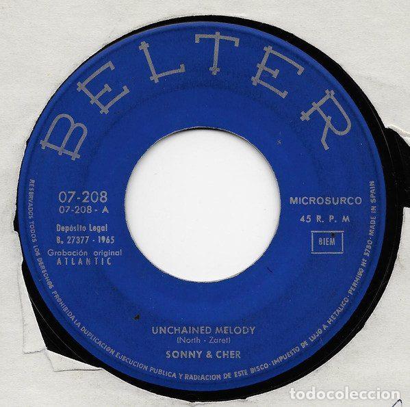 Disques de vinyle: Sonny & Ch&eacute;r &ndash; Unchained Melody (Vinyl, Belter 07-208)