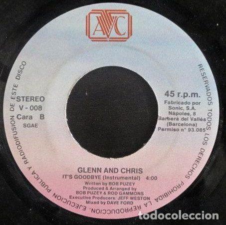 Disques de vinyle: Glenn & Chris &ndash; It's Goodbye (Vinyl, AVC V-008)