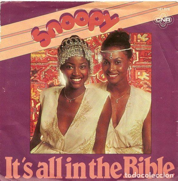 Disques de vinyle: Snoopy &ndash; It's All In The Bible (Vinyl, CNR 141.576)