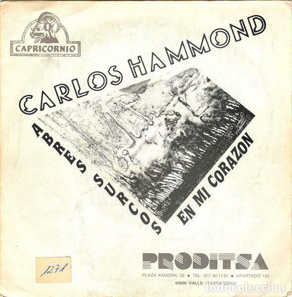 Disques de vinyle: Carlos Hammond &ndash; Abres Surcos En Mi Corazon (Vinyl, Capricornio C-208)
