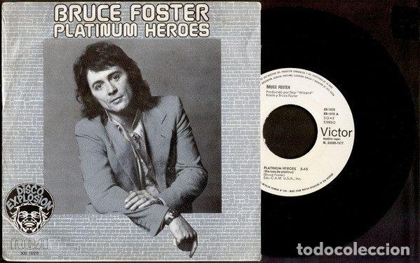 Discos de vinil: Bruce Foster &ndash; Platinum Heroes (Vinyl, RCA XB-1029)