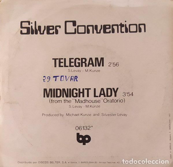 Discos de vinilo: Silver Convention &ndash; Telegram (Vinyl, BP 06.132) - Foto 2