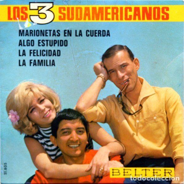 Disques de vinyle: Los 3 Sudamericanos &ndash; Marionetas En La Cuerda (Vinyl, Belter 51.805)