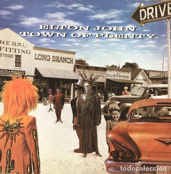 Discos de vinilo: Elton John &ndash; Town Of Plenty (Vinyl, The Rocket Record Company 870 618-7)