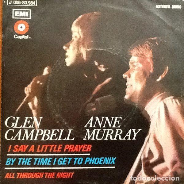 Dischi in vinile: Glen Campbell - Anne Murray &ndash; I Say A Little Prayer / By The Time I Get To Phoenix (Vinyl,...