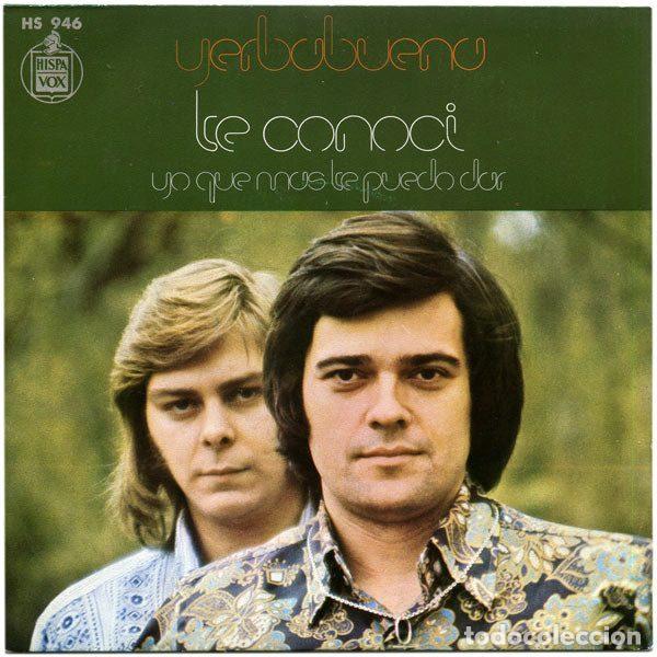 Disques de vinyle: Yerbabuena &ndash; Te Conoci (Vinyl, Hispavox HS 946)