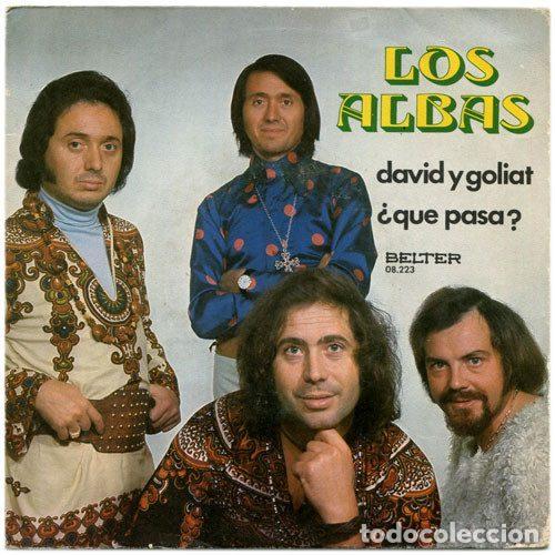 Disques de vinyle: Los Albas &ndash; David Y Goliat / &iquest;Que Pasa? (Vinyl, Belter 08.223)