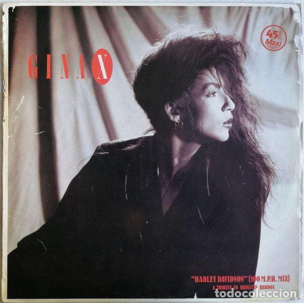 Vinyl records: Gina X &ndash; Harley Davidson (Vinyl, Statik Records VIC-200)