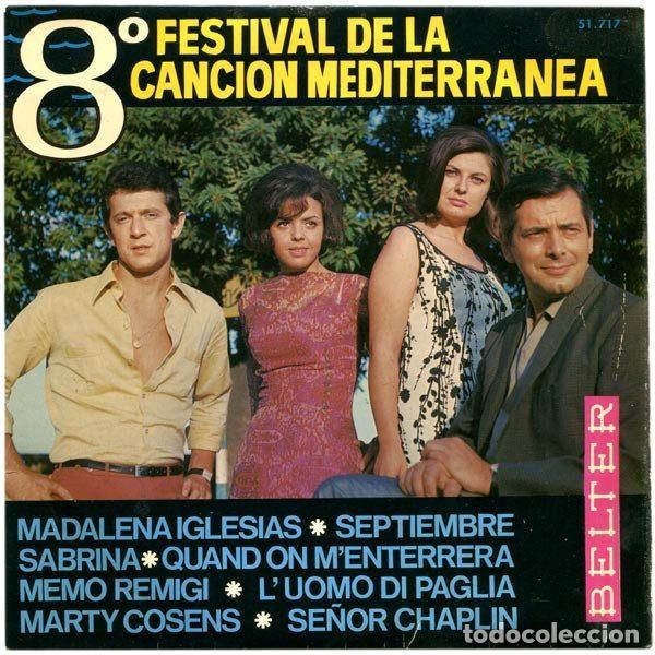 Discos de vinilo: Various &ndash; 8&ordm; Festival De La Cancion Mediterranea (Vinyl, Belter 51.717)