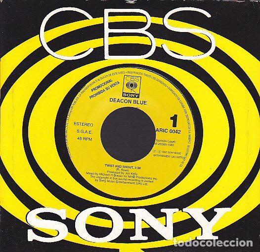 Discos de vinilo: Deacon Blue &ndash; Twist And Shout (Vinyl, CBS/Sony ARIC 0042)