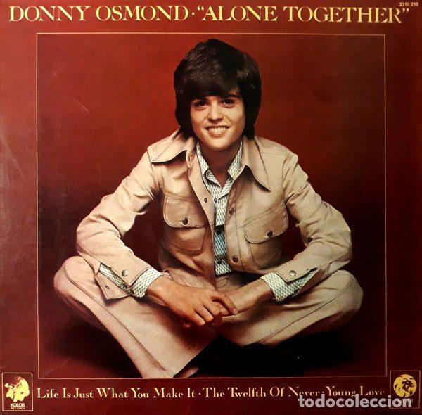 Discos de vinil: Donny Osmond &ndash; Alone Together (Vinyl, MGM Records 2315 210)