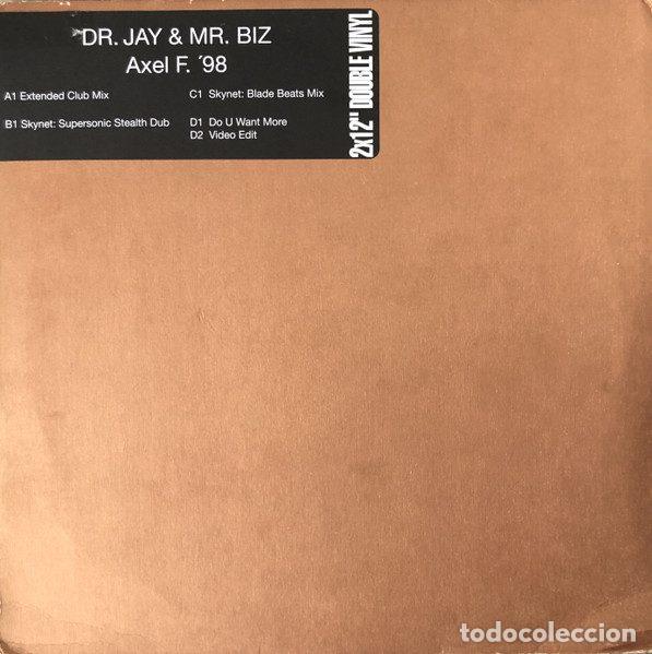 Disques de vinyle: Dr. Jay & Mr.Biz &ndash; Axel F. '98 (Vinyl, Fuel Records FUEL n&ordm;006)