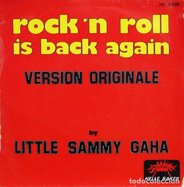 Discos de vinilo: Little Sammy Gaha &ndash; Rock 'N Roll Is Back Again (Vinyl, Helle Baker H.B.35008)