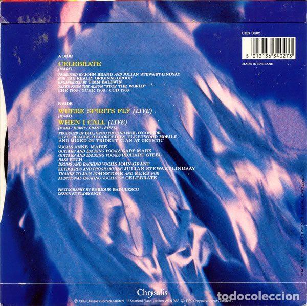 Discos de vinilo: Ghost Dance &ndash; Celebrate (Vinyl, Chrysalis CHS 3402) - Foto 2