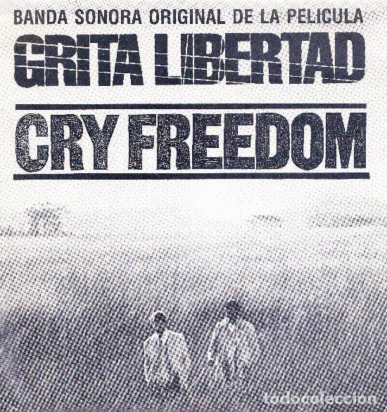 Discos de vinilo: George Fenton ,And Jonas Gwangwa &ndash; Grita Libertad (Cry Freedom) (Vinyl, WEA Records, S.A. 924)