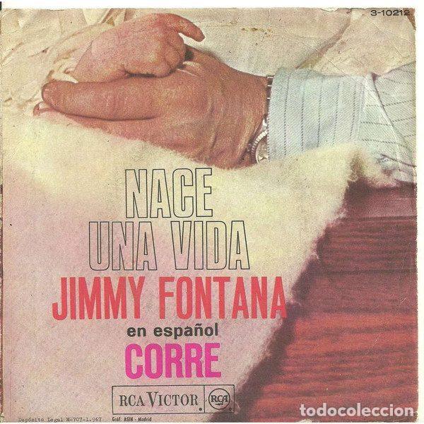 Vinyl records: Jimmy Fontana &ndash; En Espa&ntilde;ol - Nace Una Vida (Vinyl, RCA Victor 3-10212)