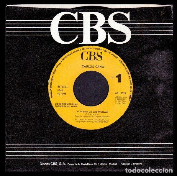 Discos de vinilo: Carlos Cano &ndash; Alacena De Las Monjas (Vinyl, CBS ARL-1025)
