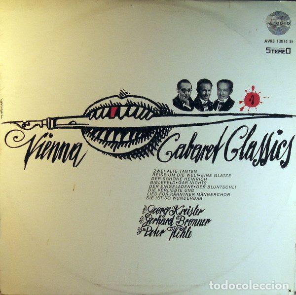 Disques de vinyle: Georg Kreisler, Gerhard Bronner, Peter Wehle &ndash; Vienna Cabaret Classics 1 (Vinyl, Amadeo AVRS...