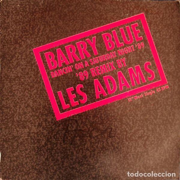 Discos de vinil: Barry Blue &ndash; Dancin' On A Saturday Night '89 (Vinyl, CBS 655163 6)