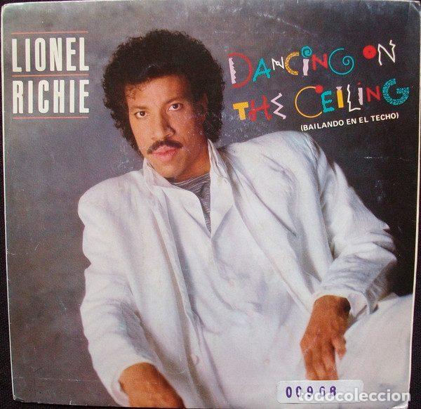Discos de vinilo: Lionel Richie &ndash; Dancing On The Ceiling = Bailando En El Techo (Vinyl, Motown SPBO 60253)