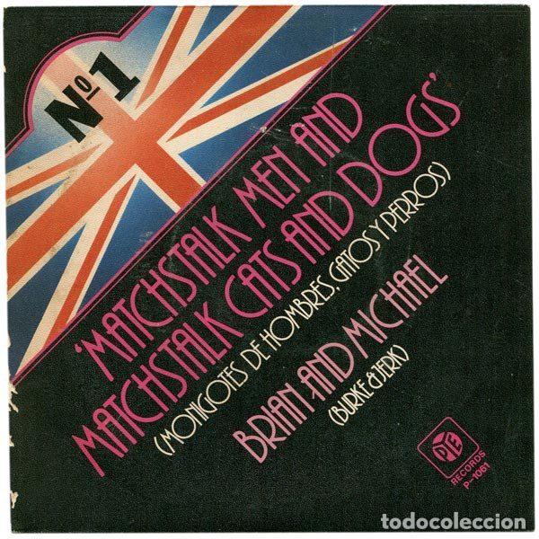 Discos de vinilo: Brian And Michael (Burke & Jerk) &ndash; Matchstalk Men And Matchstalk Cats And Dogs (Monigotes De...
