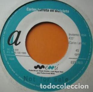Discos de vinilo: Carlos Larreta En Bicicleta &ndash; Invierno Triton / Piloto De Drag (Vinyl, Producciones Menu SG 13.009)