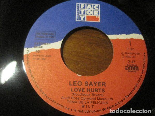 Discos de vinilo: Leo Sayer, M &ndash; Love Hurts - Wilt (Tema Principal De La Pel&iacute;cula) (Vinyl, Records Factory P-001)